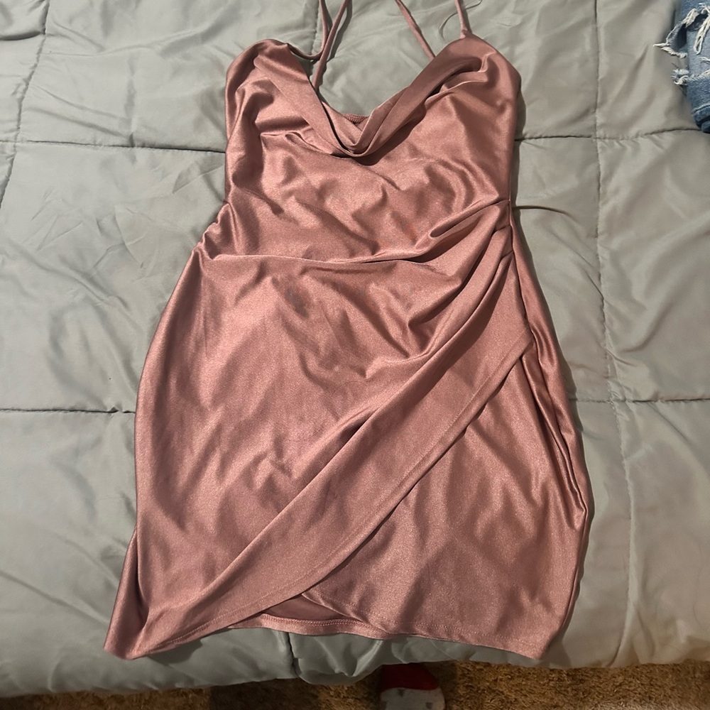 Pink pastel dress